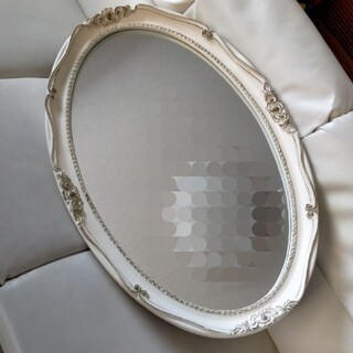 ロココ調　鏡(壁掛けミラー)