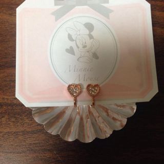 新品♡ピンクゴールドイヤリング(イヤリング)