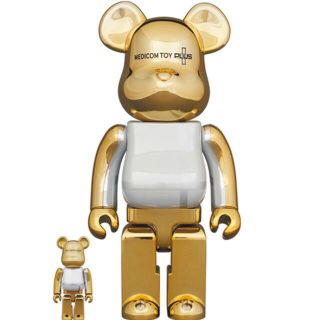 BE@RBRICK MEDICOM TOY PLUS GOLD CHROME(その他)