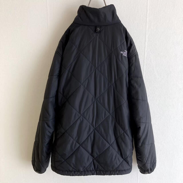 THE NORTH FACE(ザノースフェイス)のノースフェイス キルティングジャケット ブラック メンズM メンズのジャケット/アウター(ブルゾン)の商品写真