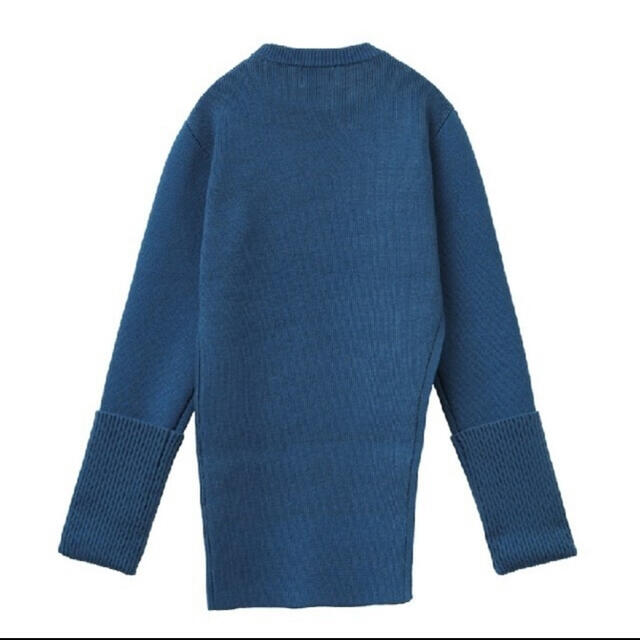 CLANE SLANT CUT KNIT TOPS