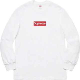 シュプリーム(Supreme)のsupreme box logo long sleeve large(Tシャツ/カットソー(七分/長袖))