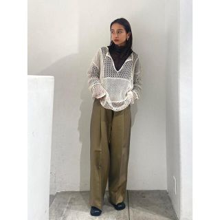 トゥデイフル(TODAYFUL)のPatchwork Mesh Tops(カットソー(長袖/七分))