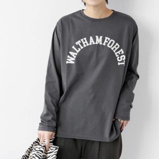 ジャーナルスタンダード(JOURNAL STANDARD)のJOURNAL STANDARD relume カレッジ ロゴプリント Tシャツ(カットソー(長袖/七分))