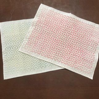 刺し子布巾 ２枚 ⑦(キッチン小物)