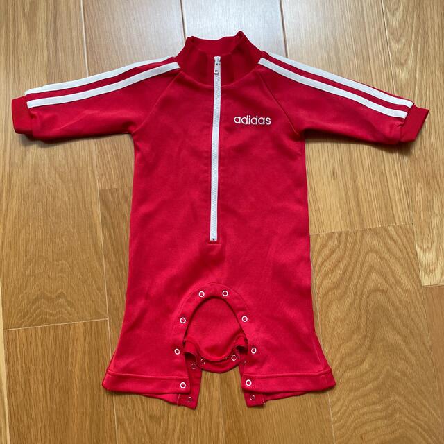 adidas(アディダス)のadidas ベビー ジャージ キッズ/ベビー/マタニティのベビー服(~85cm)(ロンパース)の商品写真