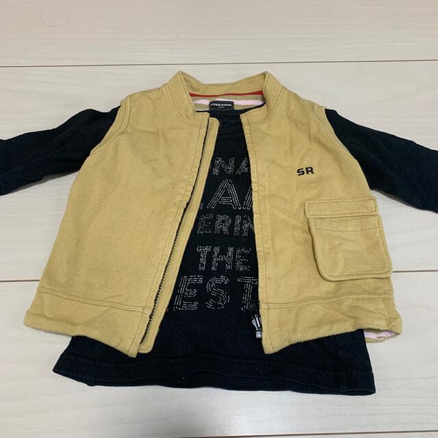 ロンTベストセット　９０センチ キッズ/ベビー/マタニティのキッズ服男の子用(90cm~)(Tシャツ/カットソー)の商品写真