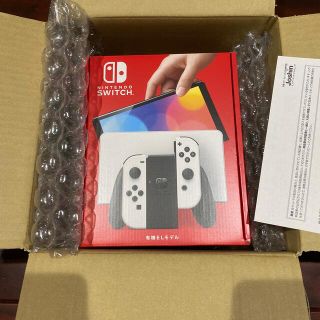 ニンテンドースイッチ(Nintendo Switch)のNintendo Switch 有機ELモデル ホワイト 白(家庭用ゲーム機本体)