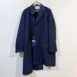 カラー(kolor)のkolor 19aw アシンメトリーコート(ステンカラーコート)