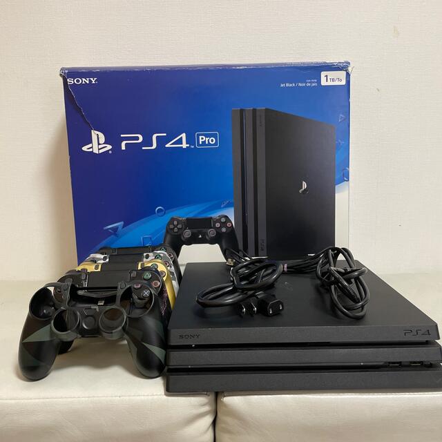 海外版PS4 Pro 1TB コントローラーレア色あり