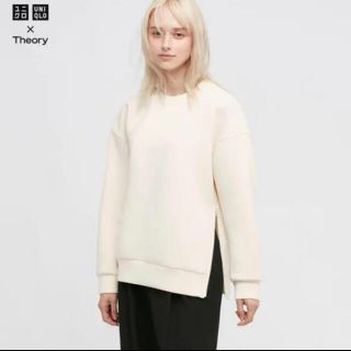 ユニクロ(UNIQLO)のUNIQLO×Theory スウェットプルオーバー(トレーナー/スウェット)