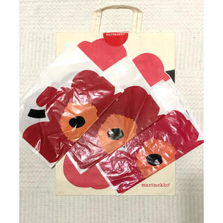 マリメッコ(marimekko)のmarimekko/マリメッコ ショップ袋 紙袋 ショッパー 4枚 まとめ売り(ショップ袋)