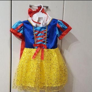 ディズニー(Disney)の白雪姫　ドレス　110(ワンピース)