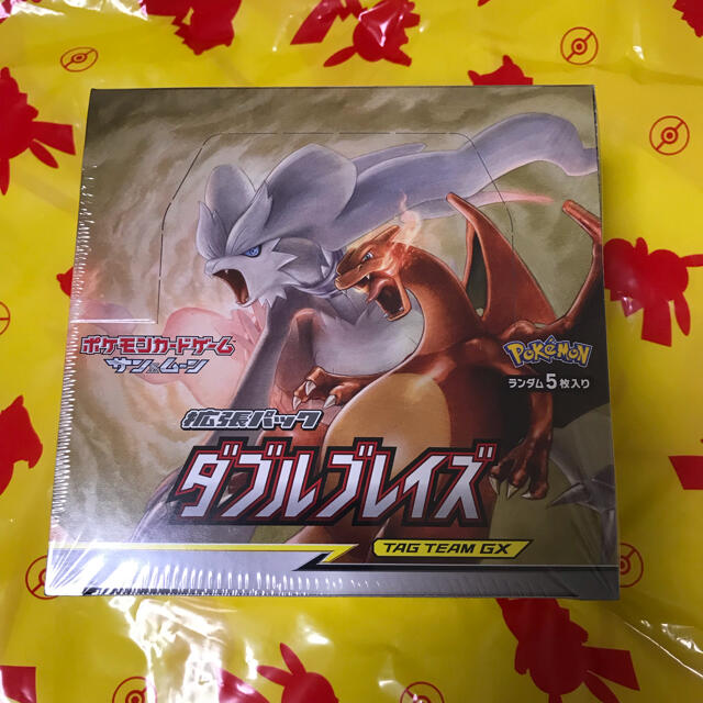 Box/デッキ/パックポケモンカード　ダブルブレイズ 1BOX 未開封シュリンク品