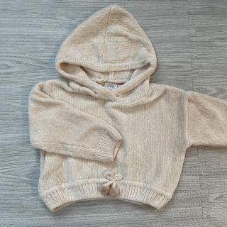 ザラキッズ(ZARA KIDS)のZara ニット　パーカー zarababy zara kids 女の子(ニット)