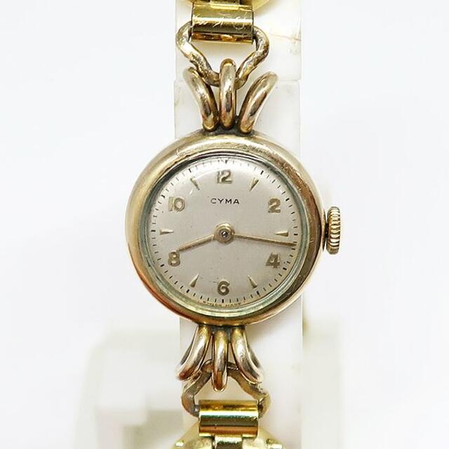 希少 アンティーク CYMA Tavannes シーマ タバン 手巻 時計 RG - 腕時計