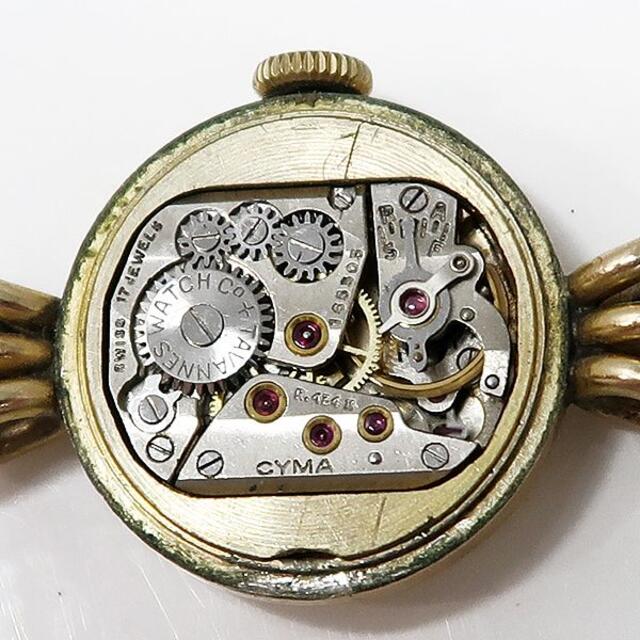 CYMA - 希少 アンティーク CYMA Tavannes シーマ タバン 手巻 時計 RG