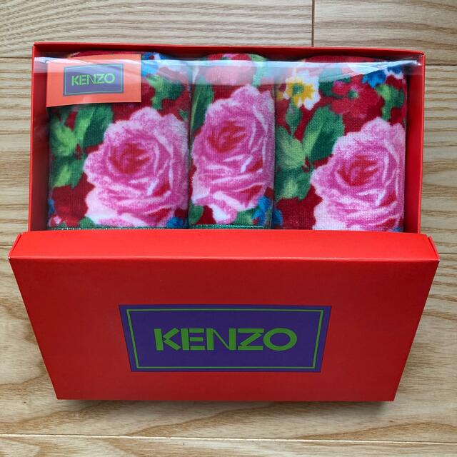 KENZO(ケンゾー)のKENZOタオルセット インテリア/住まい/日用品の日用品/生活雑貨/旅行(タオル/バス用品)の商品写真