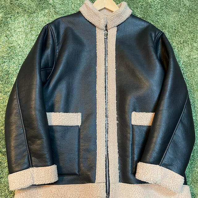 松野屋 キャンバスフラットショルダー needles ZIPPED TIBETAN JACKET