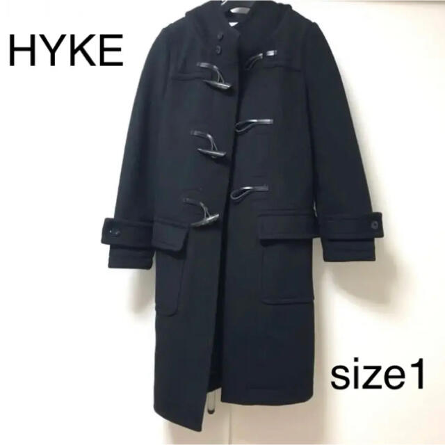 HYKE ハイク ダッフルコート黒 - idventure.de