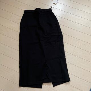 ジーユー(GU)のGU  カットソータイトスカート　XS(ひざ丈スカート)