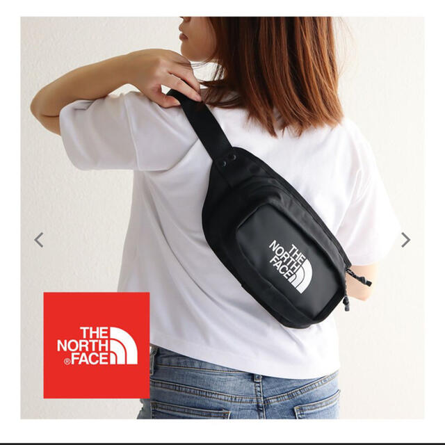 THE NORTH FACE(ザノースフェイス)の【未開封新品】ノースフェイス　ボディーバッグ　3L ビッグロゴ　黒色　男女兼用 レディースのバッグ(ボディバッグ/ウエストポーチ)の商品写真