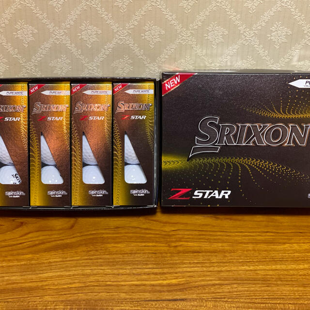 Srixon(スリクソン)の10ダースセット  NEW SRIXON Z -STAR チケットのスポーツ(ゴルフ)の商品写真