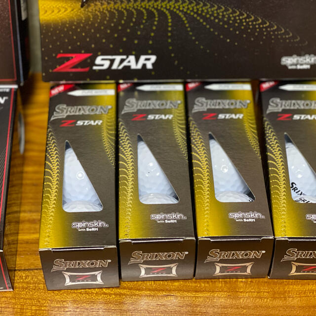 Srixon(スリクソン)の10ダースセット  NEW SRIXON Z -STAR チケットのスポーツ(ゴルフ)の商品写真