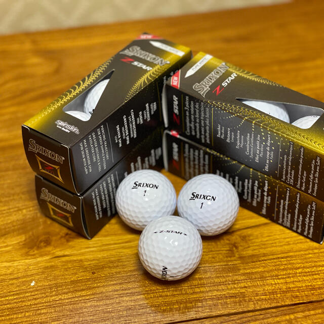 Srixon(スリクソン)の10ダースセット  NEW SRIXON Z -STAR チケットのスポーツ(ゴルフ)の商品写真