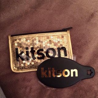 キットソン(KITSON)のkitsonミラーケースとミラー(ポーチ)