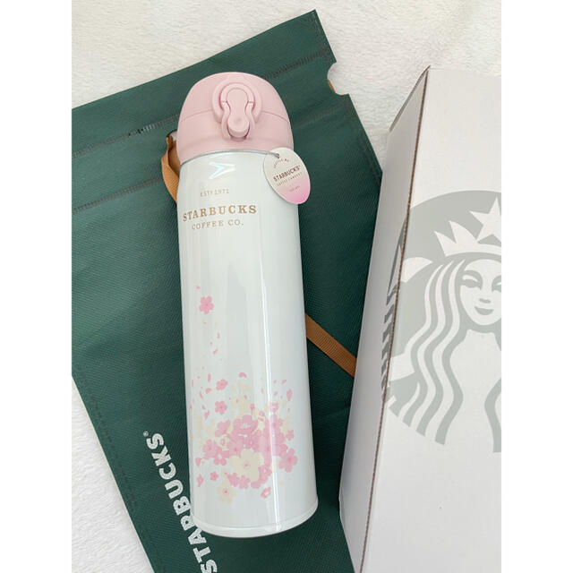 THERMOS(サーモス)の海外限定❥STARBUCKS❣️スタバステンレスボトル 水筒  保温保冷 インテリア/住まい/日用品のキッチン/食器(容器)の商品写真