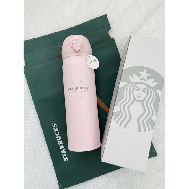 THERMOS(サーモス)の海外限定❥STARBUCKS❣️スタバステンレスボトル 水筒  保温保冷 インテリア/住まい/日用品のキッチン/食器(容器)の商品写真