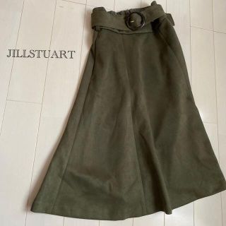 ジルスチュアート(JILLSTUART)のベロアスカート(ひざ丈スカート)