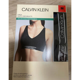 カルバンクライン(Calvin Klein)の新品カルバンクライン　スポーツブラMサイズ(ブラ)