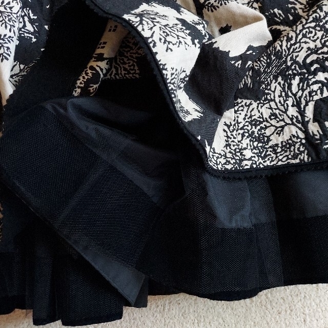 FOXEY(フォクシー)のFOXEY❤38【Tulle Skirt】ベルベットチュールパニエ付❤ レディースのスカート(ひざ丈スカート)の商品写真