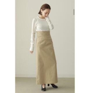 louren highwaist pencil skirt ペンシルスカート (ロングスカート)