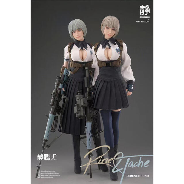 i8Toys クローン双子 1/6 フィギュア Rine Tache 2点セットエンタメ/ホビー