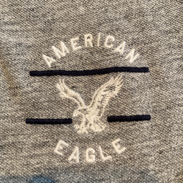 American Eagle(アメリカンイーグル)のアメリカンイーグル☆グレーポロシャツ メンズのトップス(ポロシャツ)の商品写真