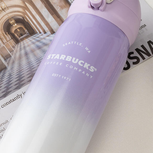 THERMOS(サーモス)のSTARBUCKS❣️スタバステンレスボトル サーモス水筒  海外限定　保温保冷 インテリア/住まい/日用品のキッチン/食器(容器)の商品写真