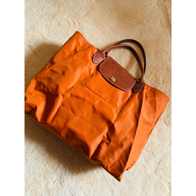 Longchamp ロンシャンハンドバッグオレンジ