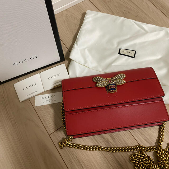 最新コレックション Gucci チェーンウォレットバッグ GUCCI