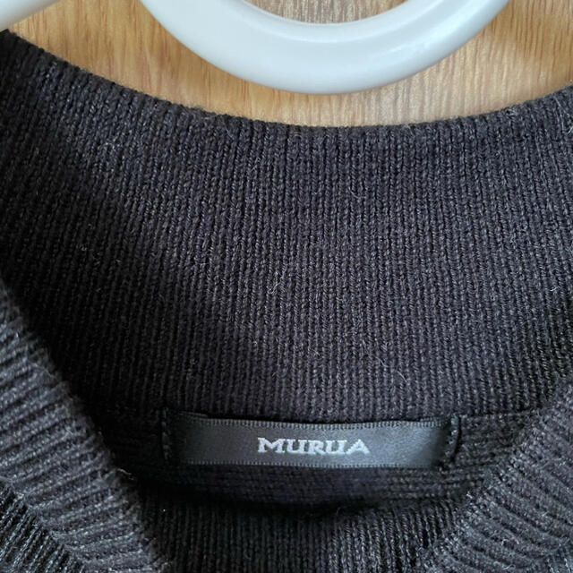 MURUA(ムルーア)のMURUA 肩あきニット レディースのトップス(ニット/セーター)の商品写真