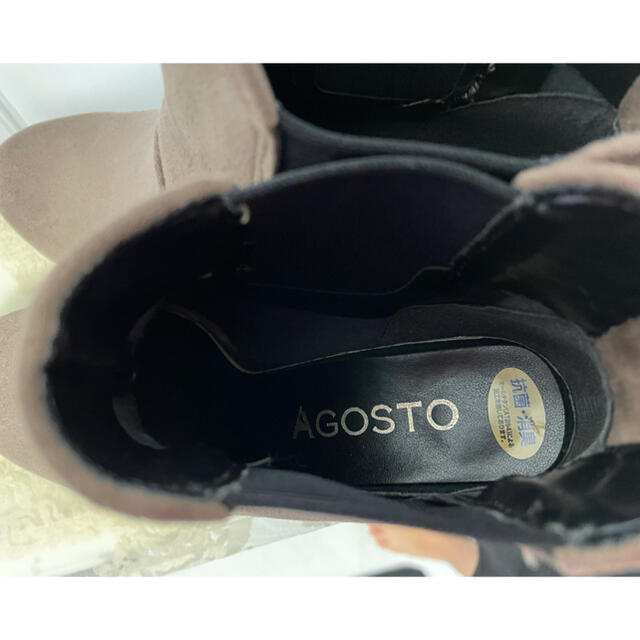AGOSTO SHOP(アゴストショップ)の美品　AGOSTO アゴスト　スエード　ショートブーツ レディースの靴/シューズ(ブーツ)の商品写真