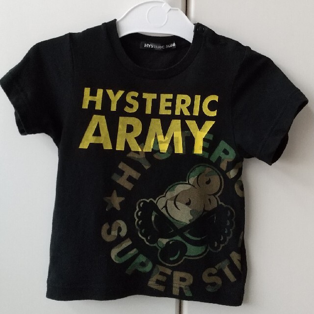 HYSTERIC MINI(ヒステリックミニ)のHYS ヒスミニ アーミー Tシャツ キッズ/ベビー/マタニティのキッズ服男の子用(90cm~)(Tシャツ/カットソー)の商品写真