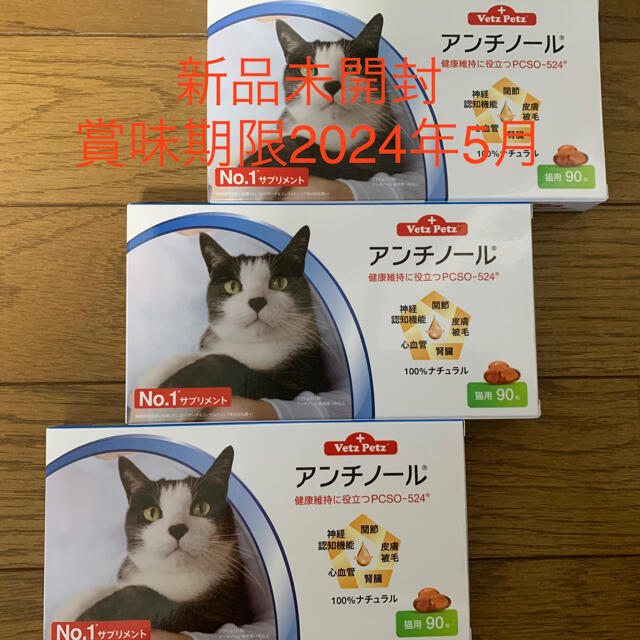 アンチノール猫用90粒3ケース