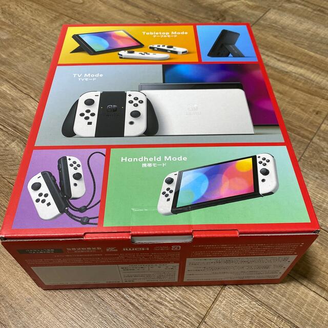 【新品未開封】新型Nintendo Switch本体 有機ELモデル ホワイト