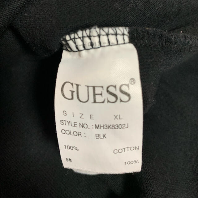 GUESS(ゲス)のGUESS ゲス グリーンラベル ロンT ブラック XL メンズのトップス(Tシャツ/カットソー(七分/長袖))の商品写真