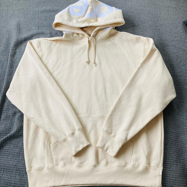 Supreme Contrast Hooded Sweatshirt L