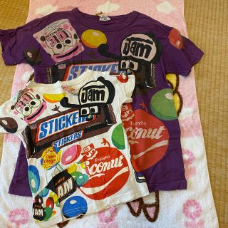 ジャム(JAM)のジャムJAM親子セット お菓子柄Tシャツ110cmとFサイズ(Tシャツ/カットソー)