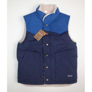 パタゴニア(patagonia)のパタゴニア リバーシブル・ビビー・ダウン・ベスト navy S(ベスト)